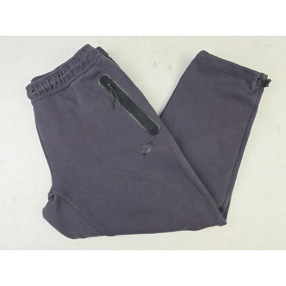 Nike Sportswear Men's Size‎ X-LARGE Tech Fleece Purple Pants Sweatpants *READ*